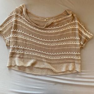Crop sweater